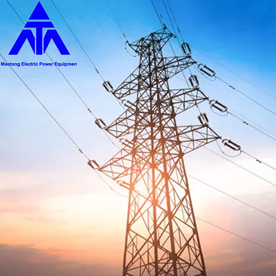 Angle Steel 330KV High Voltage Electric Transmission Tower