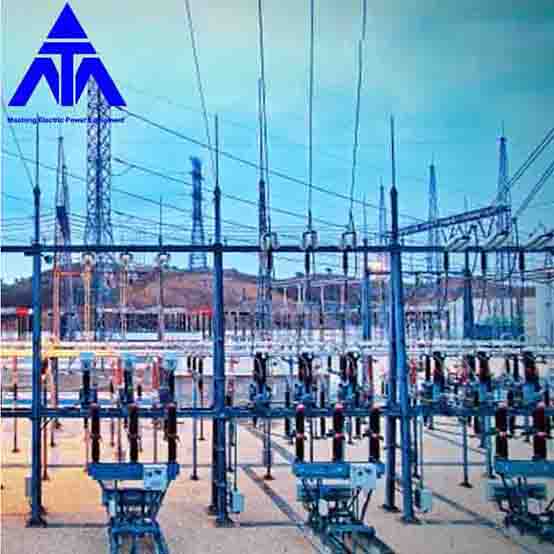 Galvanized 400KV Steel Structure for Electrical Substation