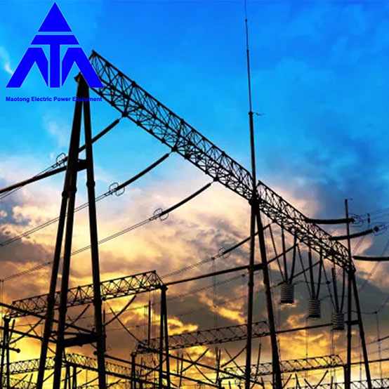 Transformer Electric Transmission Substation Structure 220kv